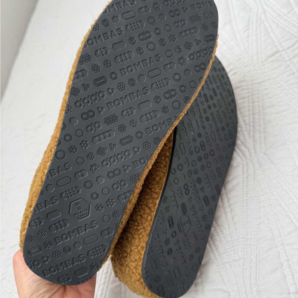 Bombas woman Slippers dark camel - Picture 4 of 7